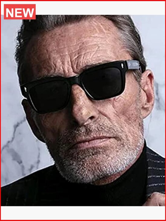 Chunky Square Frame Sunglasses UV400 Protection for Women Men main image 5